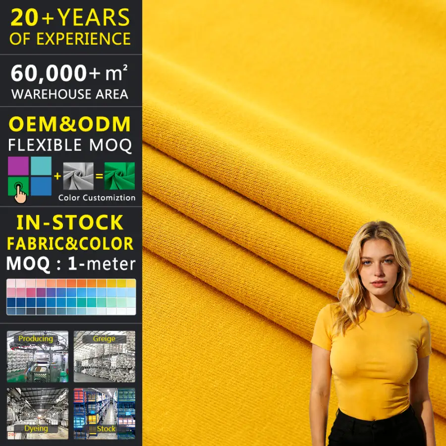 40S精棉1 * 1羅紋奧代