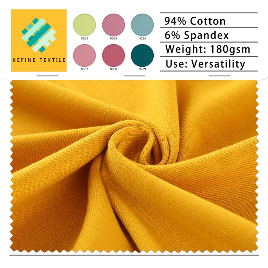 40S精棉1 * 1羅紋奧代