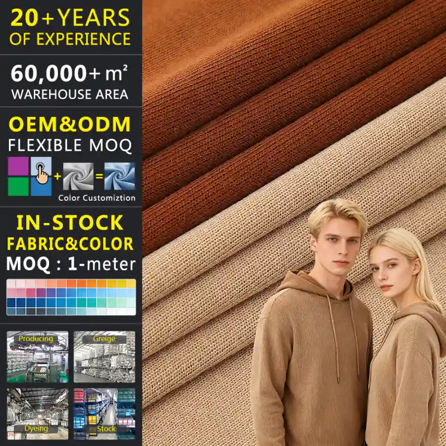 32s Fine Peached Odell Fabric