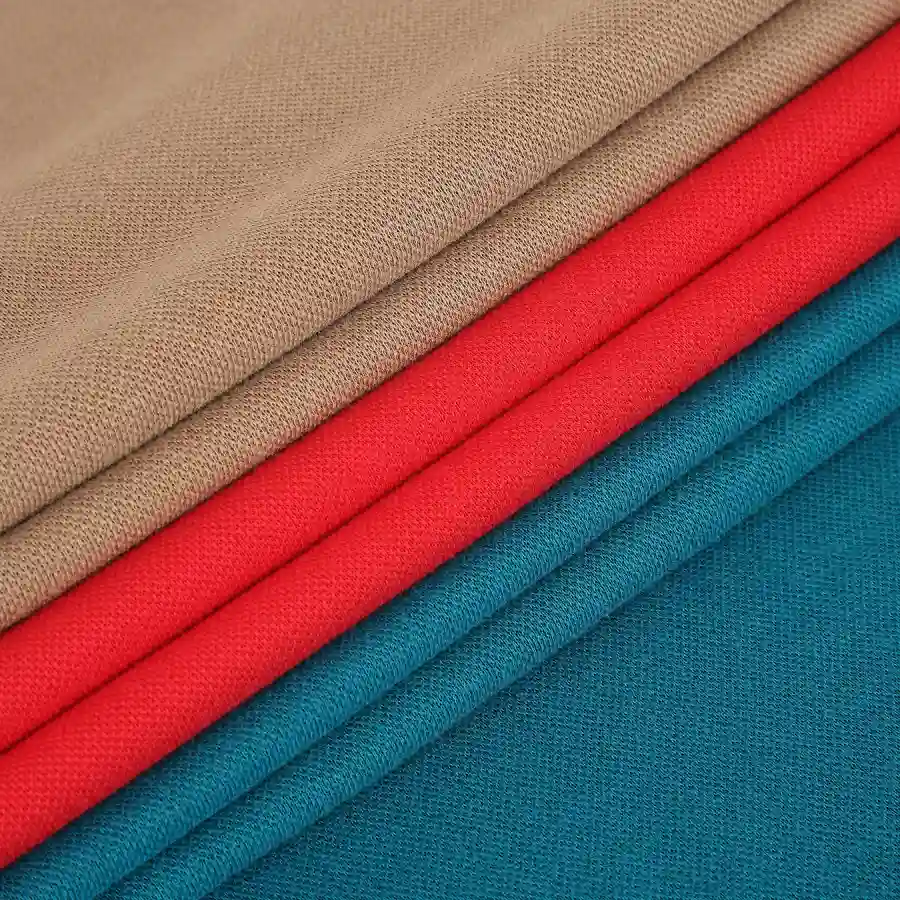 Pearl Touch Cotton-Polyester Rib