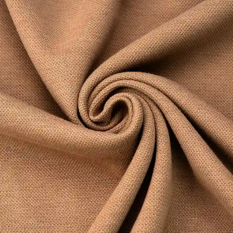 Cooling Pearl Touch Cotton-Polyester Rib