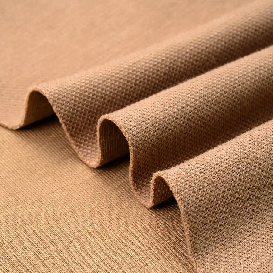 Cooling Pearl Touch Cotton-Polyester Rib