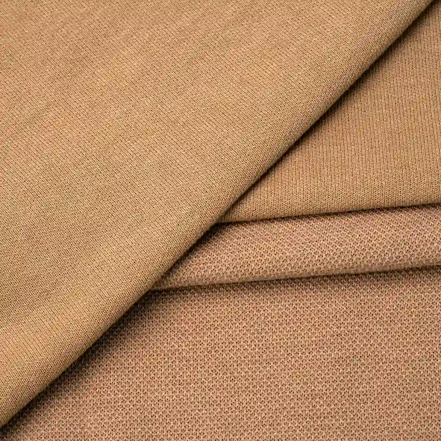 Cooling Pearl Touch Cotton-Polyester Rib