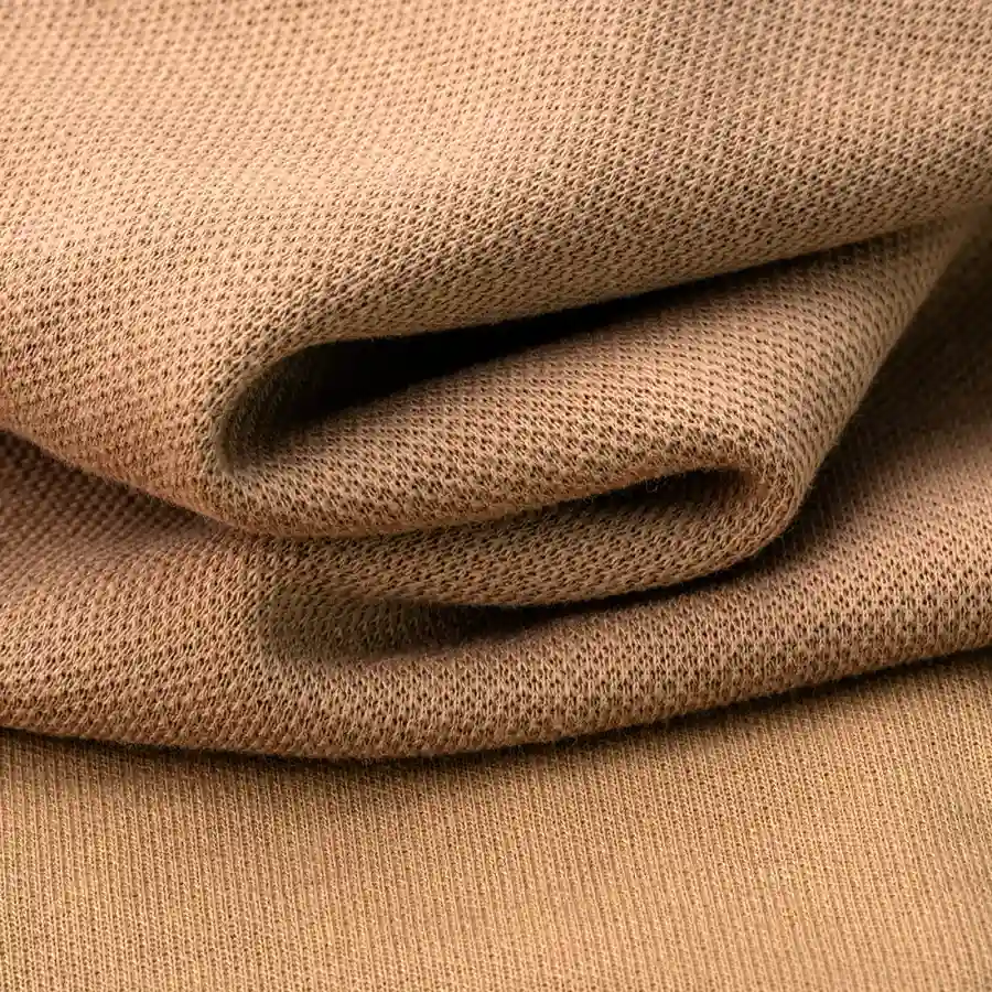 Cooling Pearl Touch Cotton-Polyester Rib