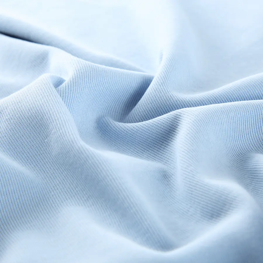 70/30 Cotton-Polyester Cooling 1x1 Rib Fabric