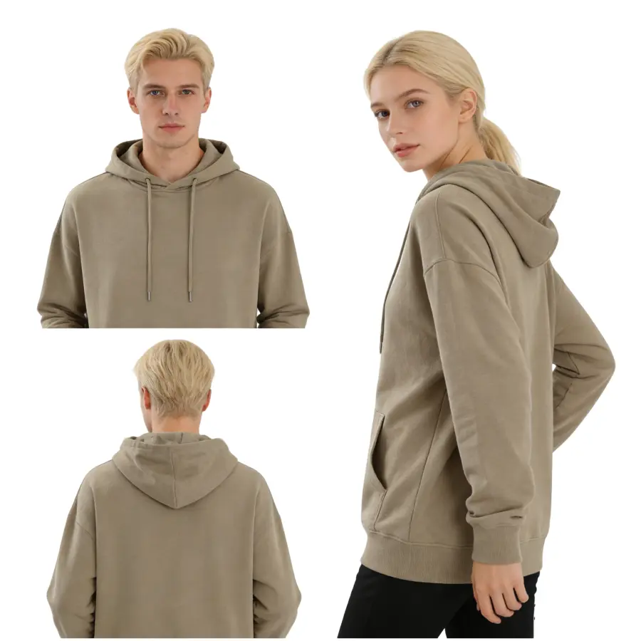 超薄华棉卫衣食毛